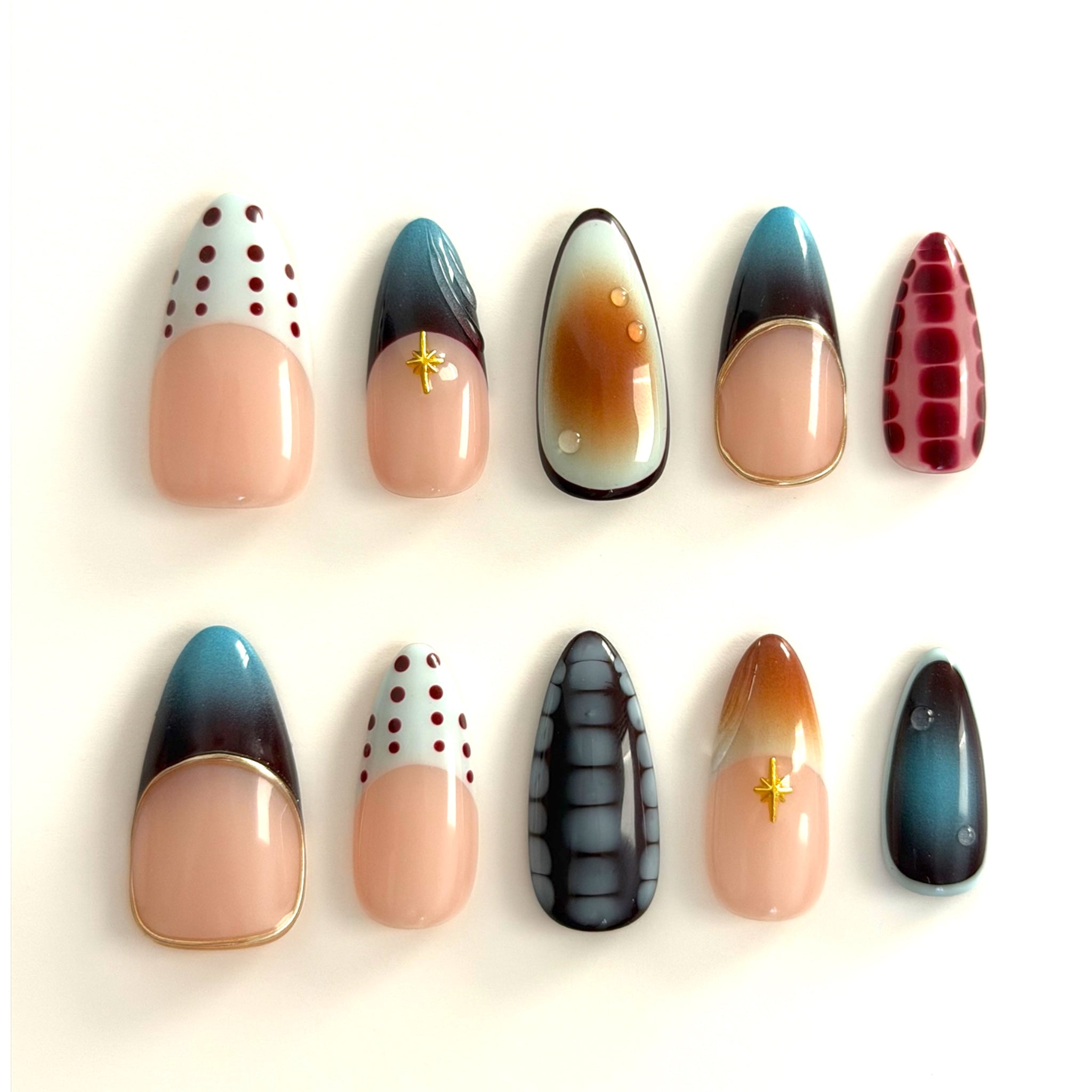 Blue Noir Tips